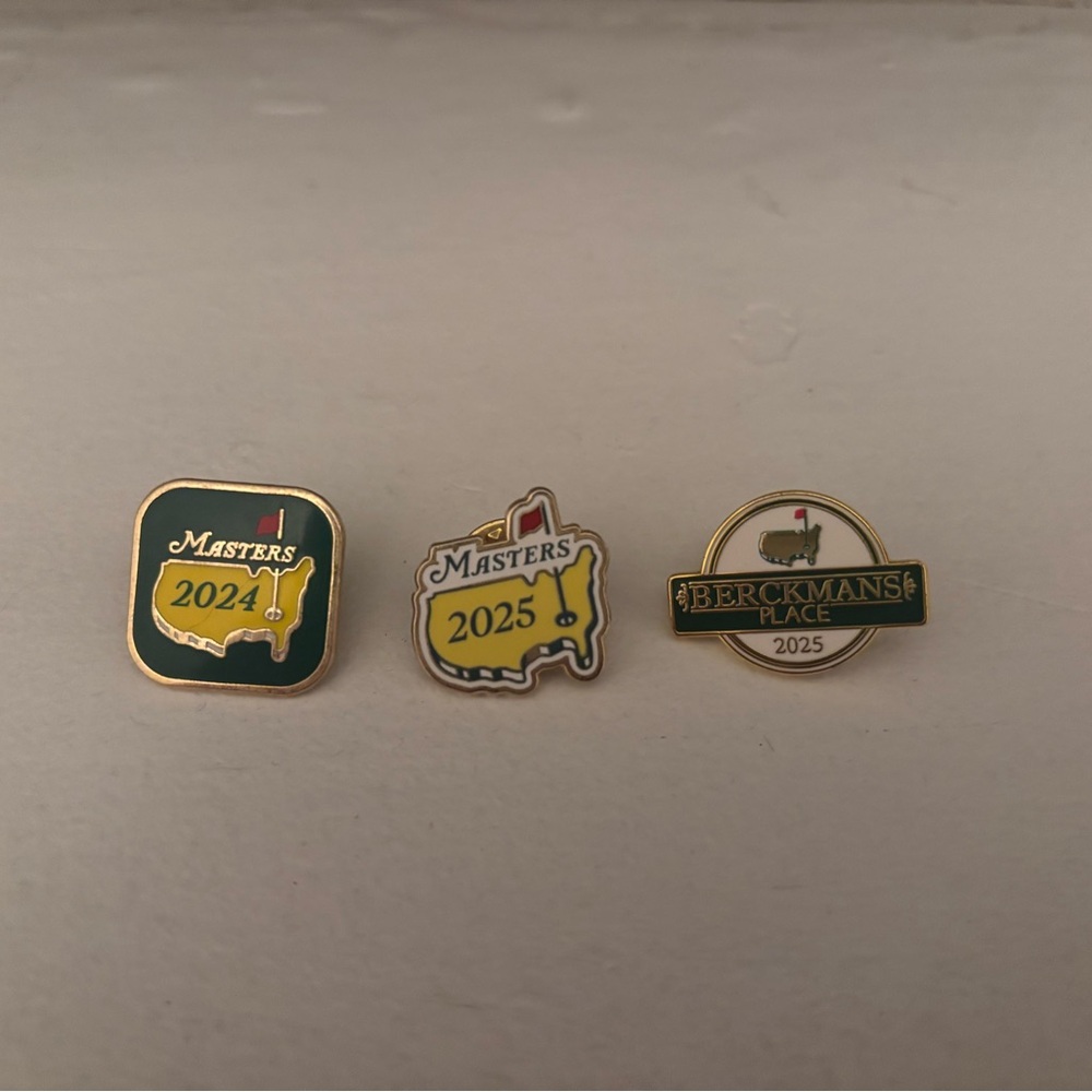Masters 2024-2025 Collectible Pins Set